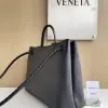  Bottega Veneta Medium Andiamo Tote Bag Black #3633 - Image 2