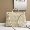  Bottega Veneta Medium Andiamo Tote Bag Top handle bag Light butterscotch #3645 - Image 5