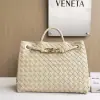 Replica Bottega Veneta Medium Andiamo Tote Bag Top handle bag Light butterscotch #3645