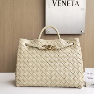 Replica Bottega Veneta Medium Andiamo Tote Bag Top handle bag Light butterscotch #3645