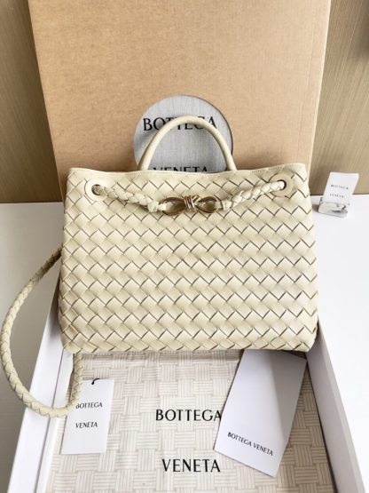  Bottega Veneta Medium Andiamo Tote Bag Top handle bag Light butterscotch #3645 - Image 10