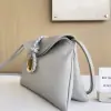  Bottega Veneta Small Liberta Winter Liberta Sterling #3629 - Image 3
