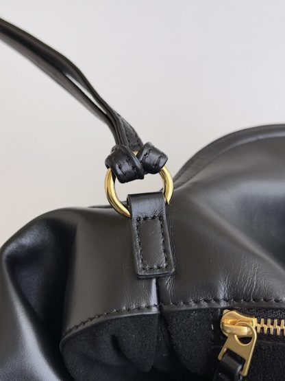 Bottega Veneta Small Liberta Winter Liberta Black #3628 - Image 7