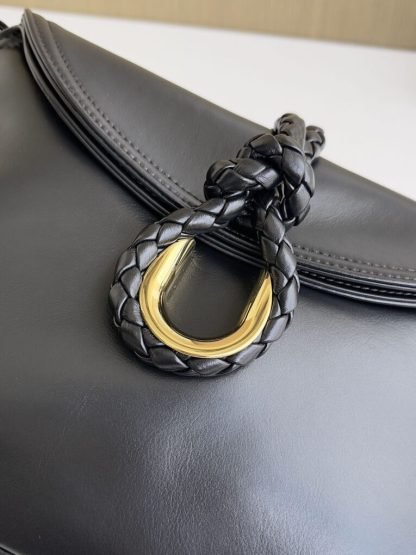  Bottega Veneta Small Liberta Winter Liberta Black #3628 - Image 9