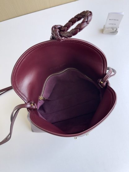  Bottega Veneta Medium Liberta bag Winter Liberta Barolo #3630 - Image 8