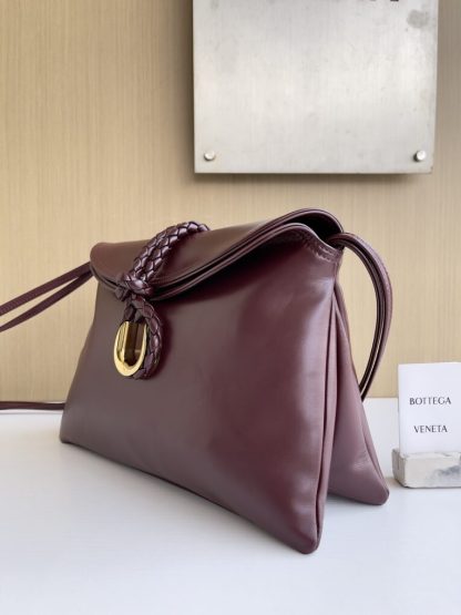  Bottega Veneta Medium Liberta bag Winter Liberta Barolo #3630 - Image 9