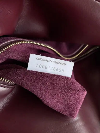  Bottega Veneta Medium Liberta bag Winter Liberta Barolo #3630 - Image 3