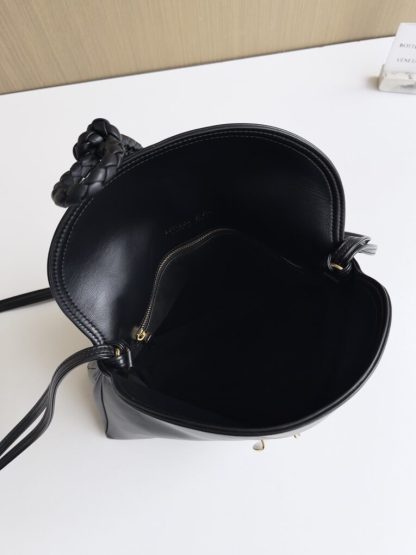  Bottega Veneta Medium Liberta bag Winter Liberta Black #3631 - Image 8