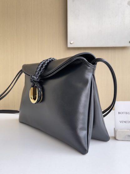  Bottega Veneta Medium Liberta bag Winter Liberta Black #3631 - Image 2