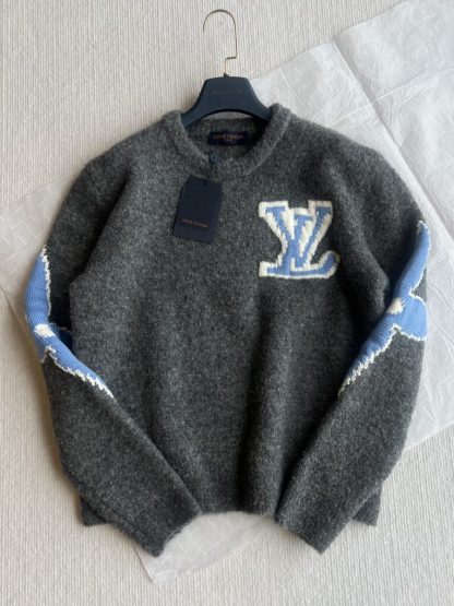  Louis Vuitton Women's Chunky Wool Blend Pullover Sweater #3751 - Image 3