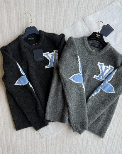  Louis Vuitton Women's Chunky Wool Blend Pullover Sweater #3751 - Image 5