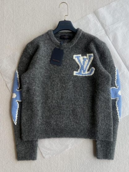  Louis Vuitton Women's Chunky Wool Blend Pullover Sweater #3751 - Image 9