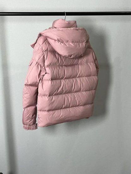  Moncler Women's MONCLER MAYA 70 SHORT DOWN JACKET LIGHT PINK 2024 #3749 - Image 8