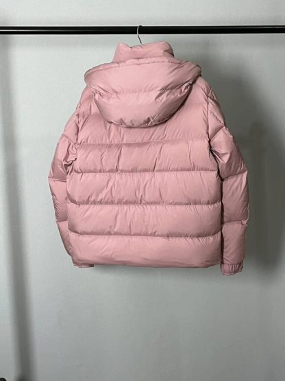  Moncler Women's MONCLER MAYA 70 SHORT DOWN JACKET LIGHT PINK 2024 #3749 - Image 10