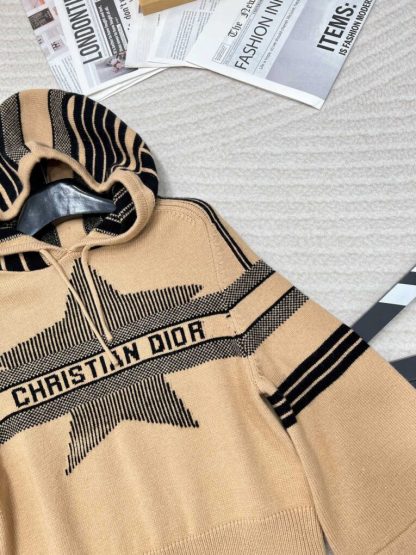  Dior DiorAlps Three-Quarter Sleeve Hooded Sweater For Women #3724 - Image 6
