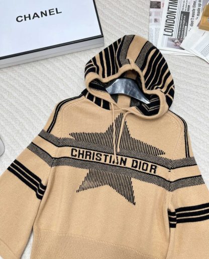  Dior DiorAlps Three-Quarter Sleeve Hooded Sweater For Women #3724 - Image 8