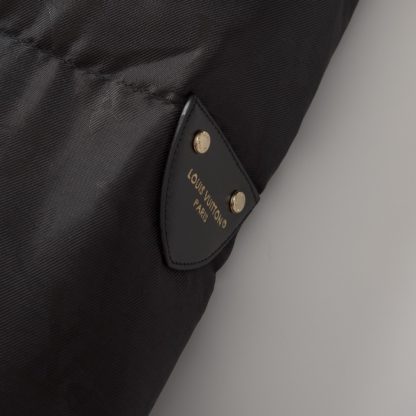  Louis Vuitton Women's Cropped Monogram Down Puffer Jacket Black #3739 - Image 6