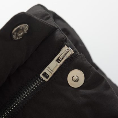  Prada Women's Technical fabric down jacket Black #3741 - Image 4