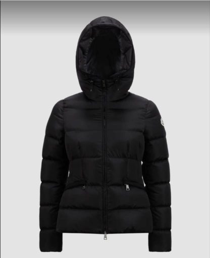 REPLICA MONCLER AVOCE HOODED SHORT DOWN JACKET BLACK #3894