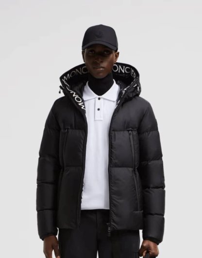 REPLICA MONCLER BLACK MONTCLA SHORT DOWN JACKET UNISEX #3768