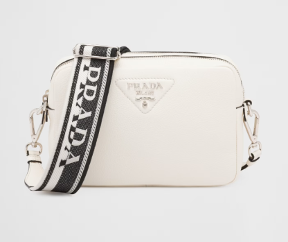 Replica Prada Medium leather bag White Shoulder bag #3809