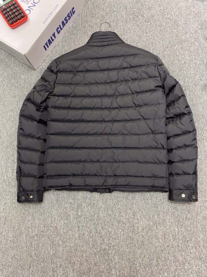REPLICA MEN'S MONCLER AMIOT DOWN BIKER JACKET #3773 - Image 6
