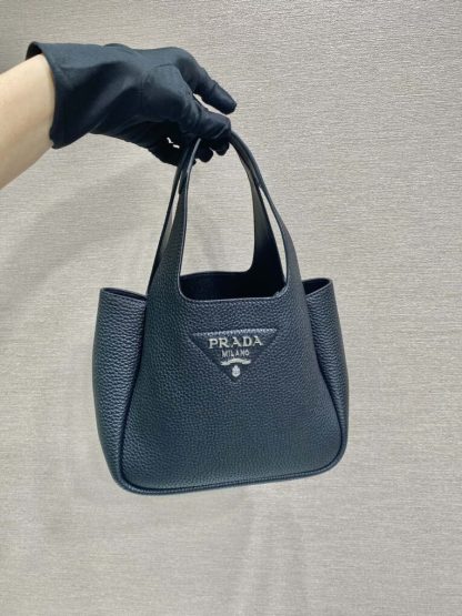  Prada Leather mini bag Black Tote #3804 - Image 5