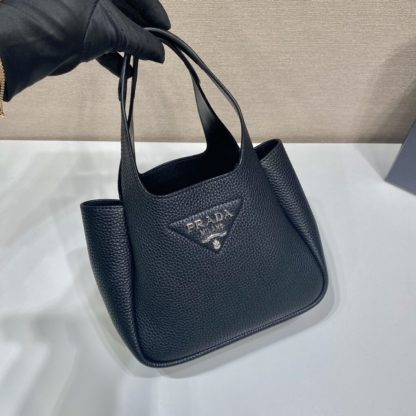  Prada Leather mini bag Black Tote #3804 - Image 6