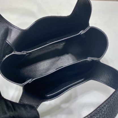  Prada Leather mini bag Black Tote #3804 - Image 2
