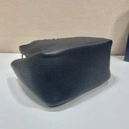  Prada Leather mini bag Black Tote #3804 - Image 3