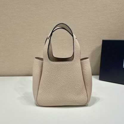  Prada Leather mini bag Water Lily Tote #3805 - Image 5