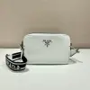  Prada Medium leather bag White Shoulder bag #3809 - Image 6