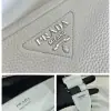  Prada Medium leather bag White Shoulder bag #3809 - Image 2