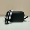  Prada Medium leather bag Black Shoulder bag #3810 - Image 7