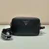  Prada Medium leather bag Black Shoulder bag #3810 - Image 5