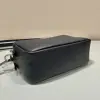  Prada Medium leather bag Black Shoulder bag #3810 - Image 4