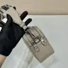  Prada Medium leather bag Clay Grey Shoulder bag #3808 - Image 6