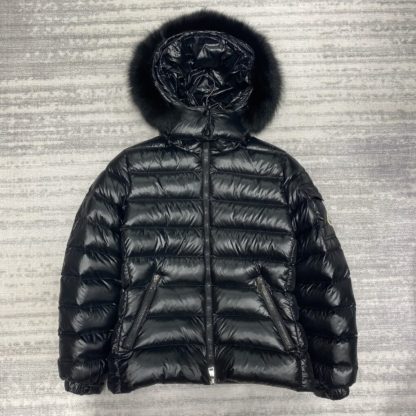 Replica Moncler BADYF HOODED SHORT DOWN JACKET WOMEN BLACK #3815