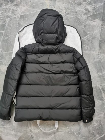REPLICA MEN'S MONCLER CARDERE HOODED SHORT DOWN JACKET #3911 - Image 2