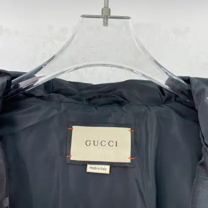  GUCCI MEN'S JUMBO GG CANVAS DOWN JACKET 698710 #3834 - Image 4