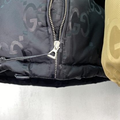  GUCCI MEN'S JUMBO GG CANVAS DOWN JACKET 698710 #3834 - Image 9