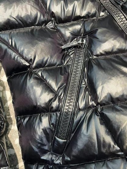 REPLICA MONCLER FULMARUS HOODED DIAMOND-QUILTED LONG DOWN JACKET #3818 - Image 3
