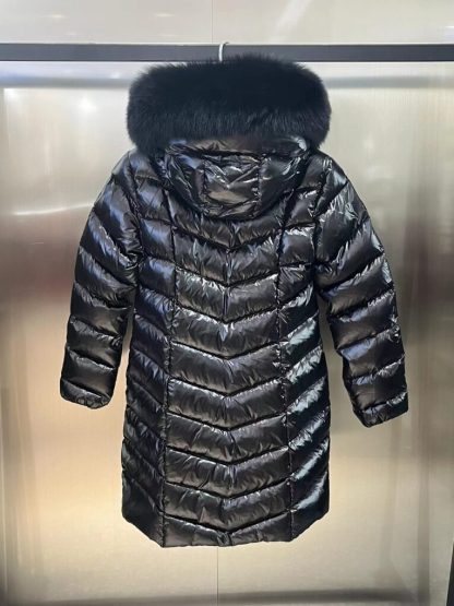 REPLICA MONCLER FULMARUS HOODED DIAMOND-QUILTED LONG DOWN JACKET #3818 - Image 10