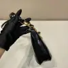  Prada Re-Edition naplak patent leather mini-bag Black 1BC204 #3803 - Image 2