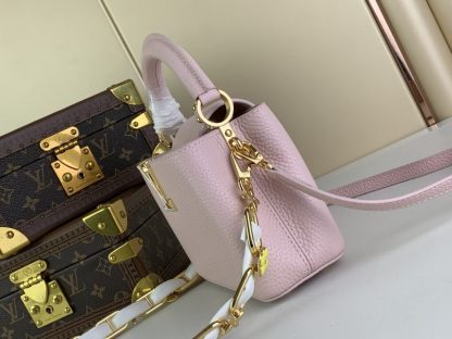  Louis Vuitton Capucines Mini M23363 Pink #3797 - Image 6