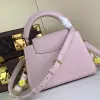  Louis Vuitton Capucines Mini M23363 Pink #3797 - Image 7