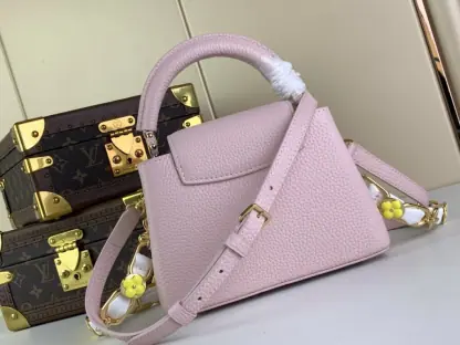  Louis Vuitton Capucines Mini M23363 Pink #3797 - Image 7