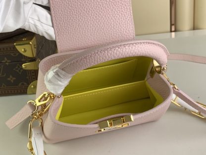  Louis Vuitton Capucines Mini M23363 Pink #3797 - Image 4