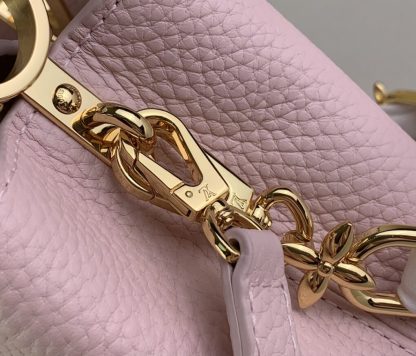  Louis Vuitton Capucines Mini M23363 Pink #3797 - Image 5