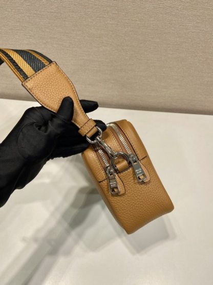  Prada Medium leather bag Caramel Shoulder bag #3807 - Image 10